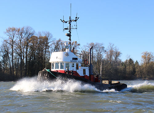 Harken Towing Granny Hutch Tug Vessel